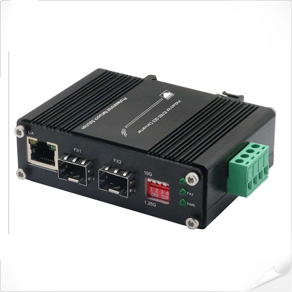 Optical splitter affects the link