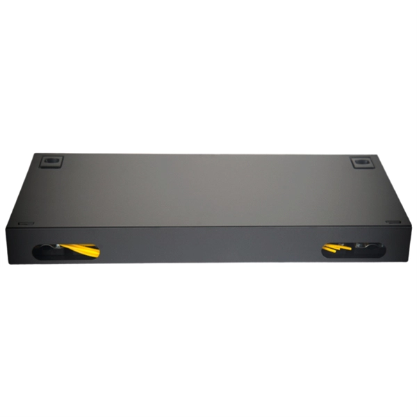Where is the FC type of single-mode fiber optic cable located 