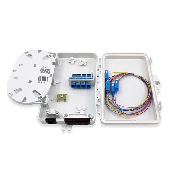 The switch has two 10 Gigabit optical ports 