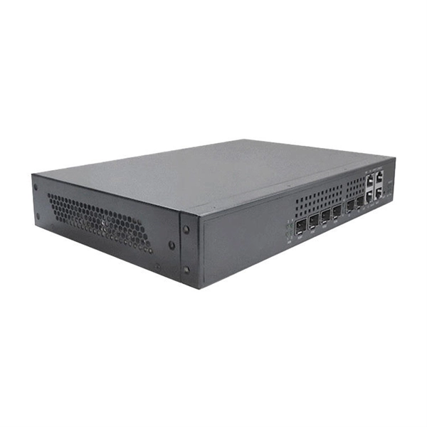 How to connect the fiber optic cable to the switch power supply