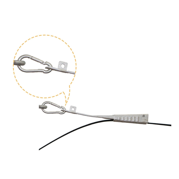 Outdoor fiber optic backbone cabling