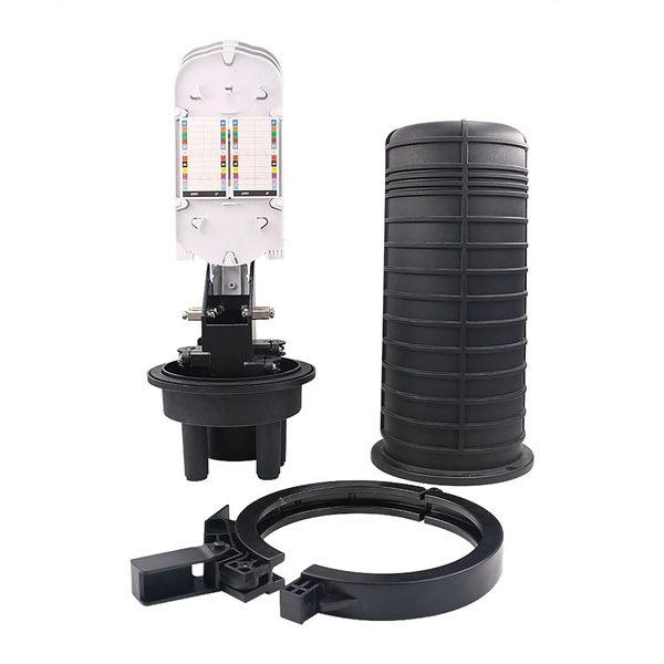 How many meters of fiber optic cable are needed before a connector is available 