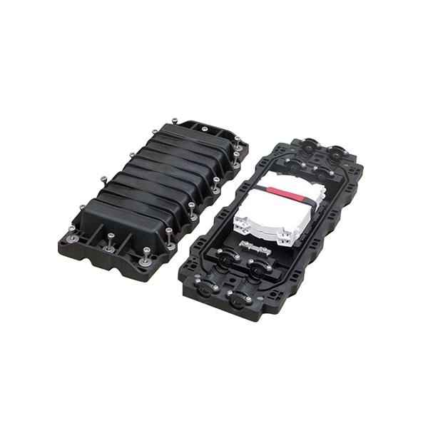 Lithuanian-branded 4-core fiber optic fusion splice box