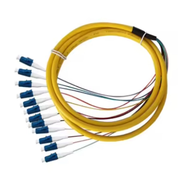 Outer appearance of fiber optic cables and electrical cables