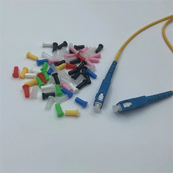 The incoming fiber optic cable can be connected to a splitter 