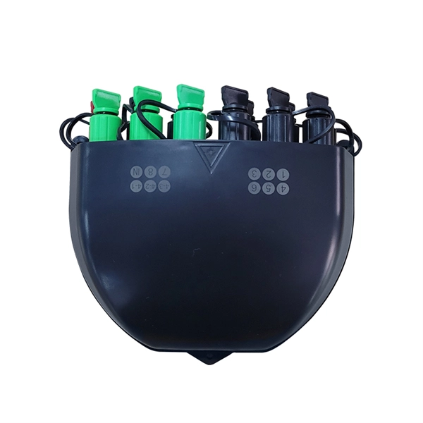 Fiber optic patch cord for monitoring switch