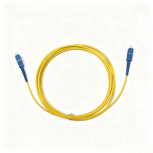 How to run the fiber optic cable for surveillance 