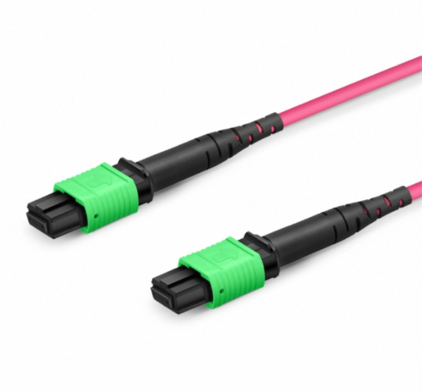 How many connectors can be connected to a single fiber optic cable 