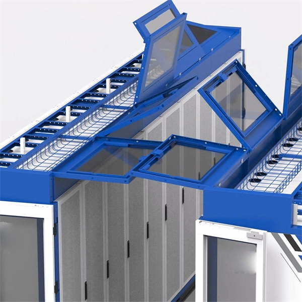 German-made cable tray installation