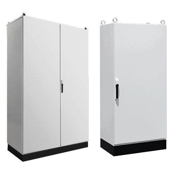 Cable connection to layered distribution box