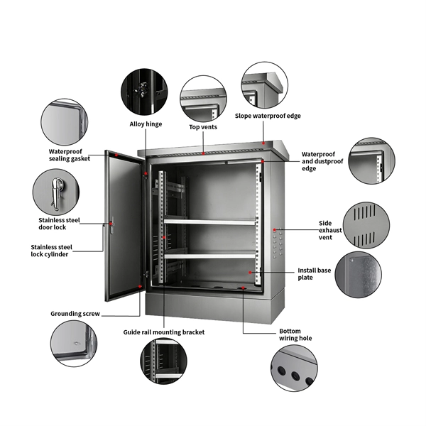 Protective grounding connection for the outer casing of the distribution box